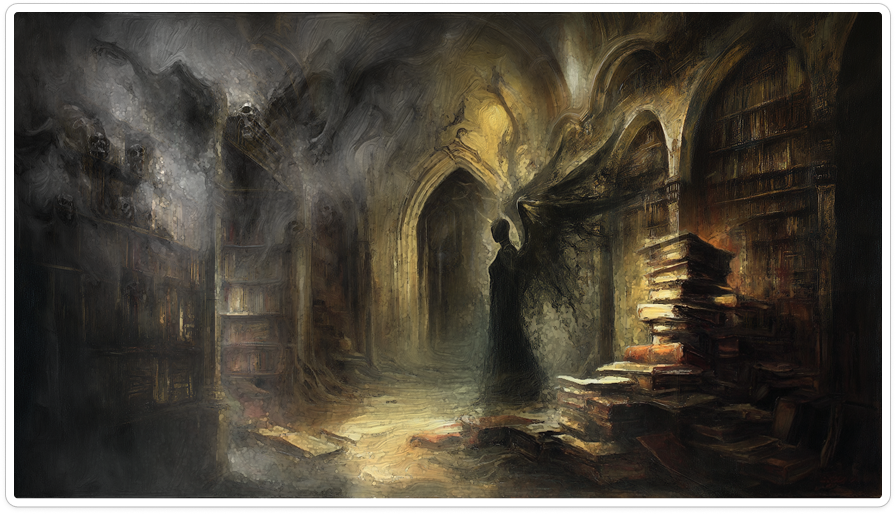 A Dream of Shadows among the Stacks